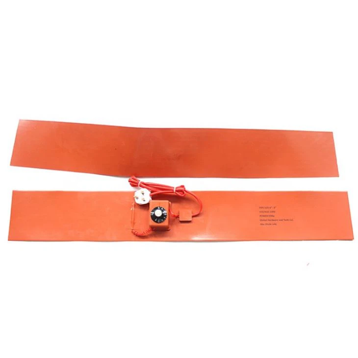Silicon Rubber Heater With Spring Or Velcro Strips
